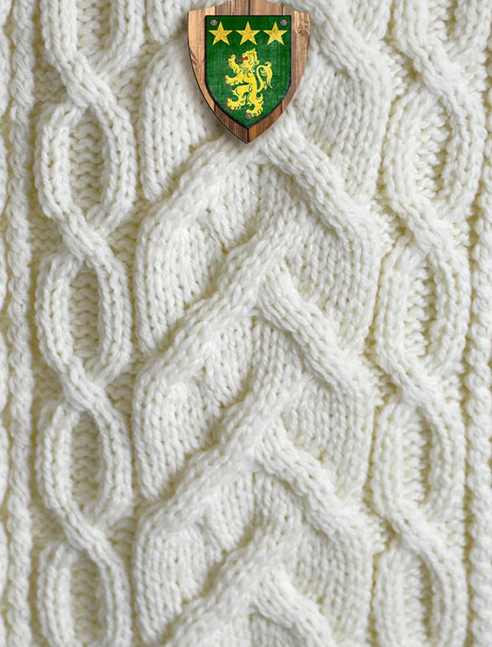 Glenaran Clan Throws^Moore Clan Aran Throw