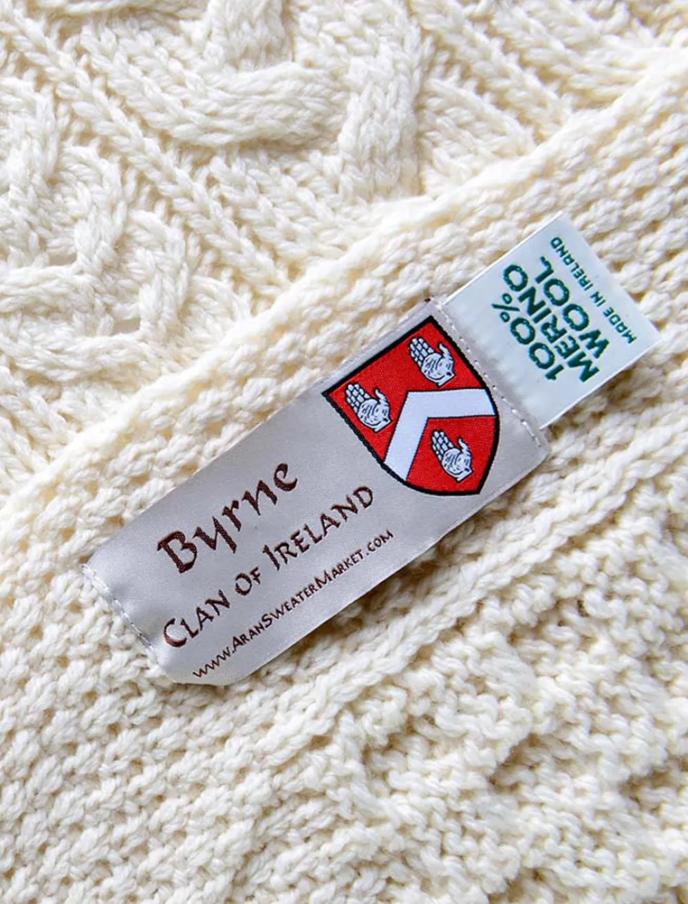 Glenaran Clan Throws^Byrne Clan Aran Throw