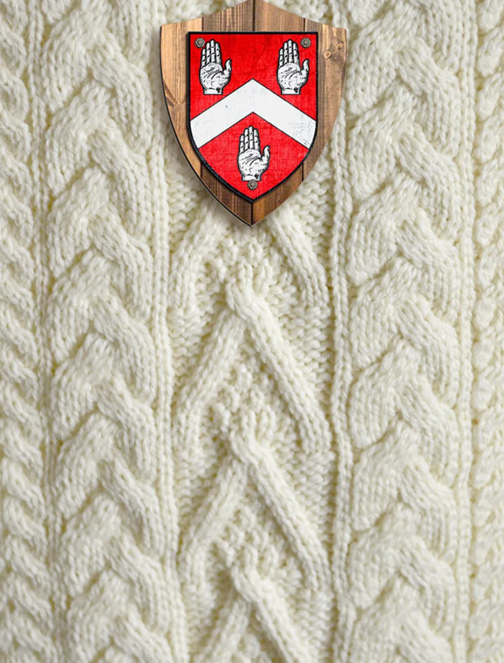 Glenaran Clan Throws^Byrne Clan Aran Throw