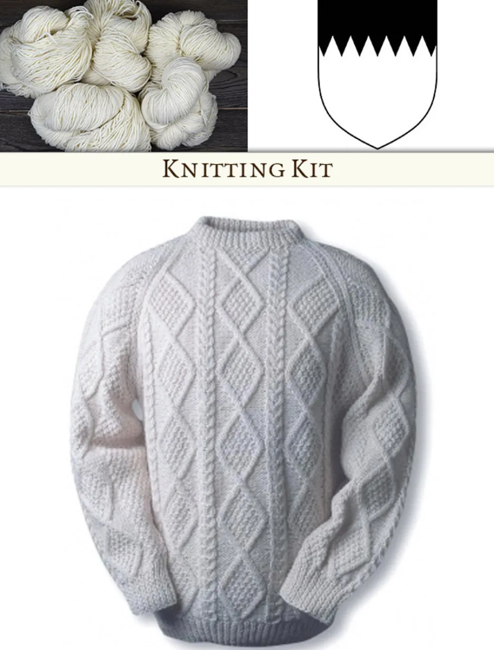 Glenaran Clan Knitting Patterns And Kits^Power Knitting Kit