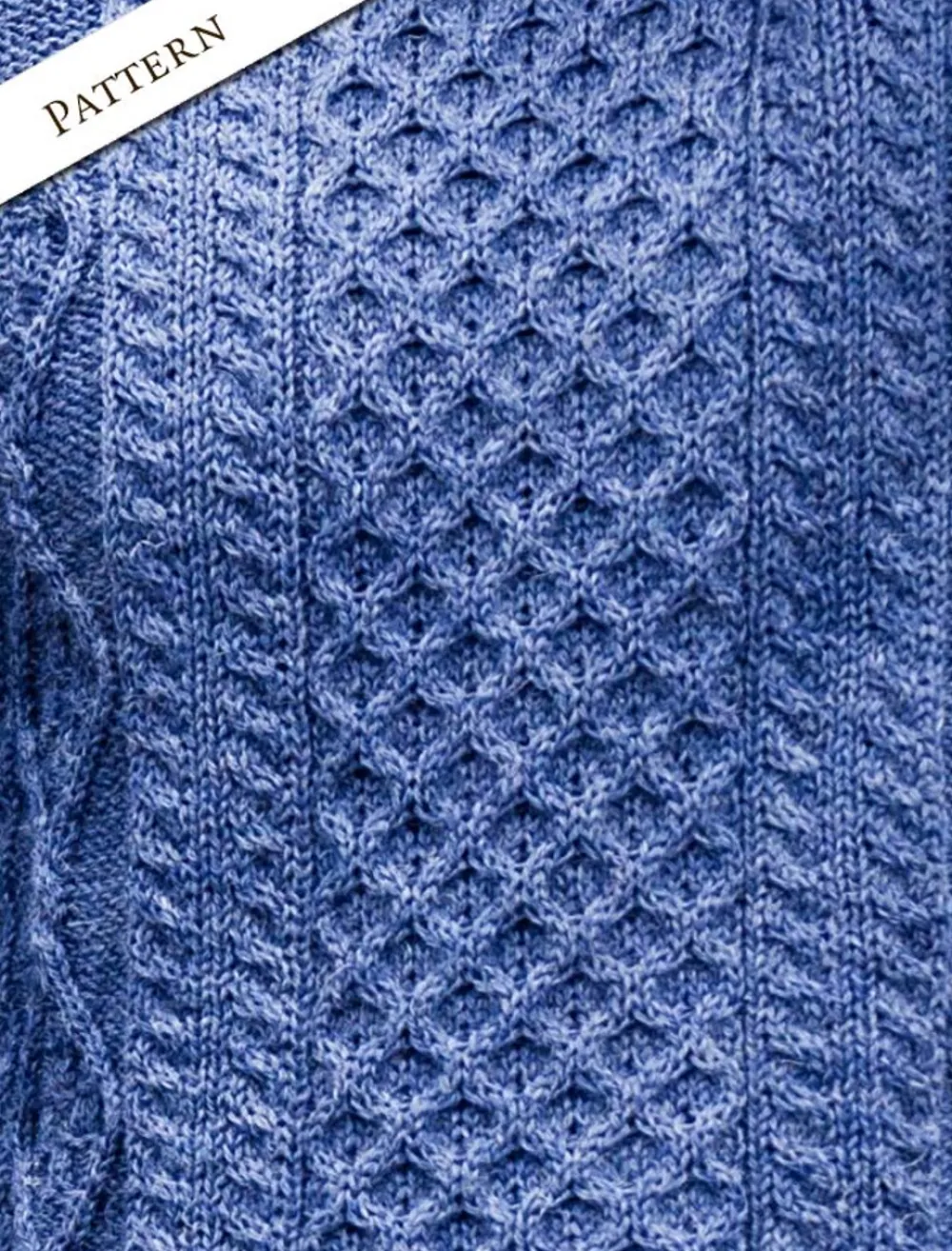 Glenaran Sweaters^Lightweight Traditional Aran Wool Sweater