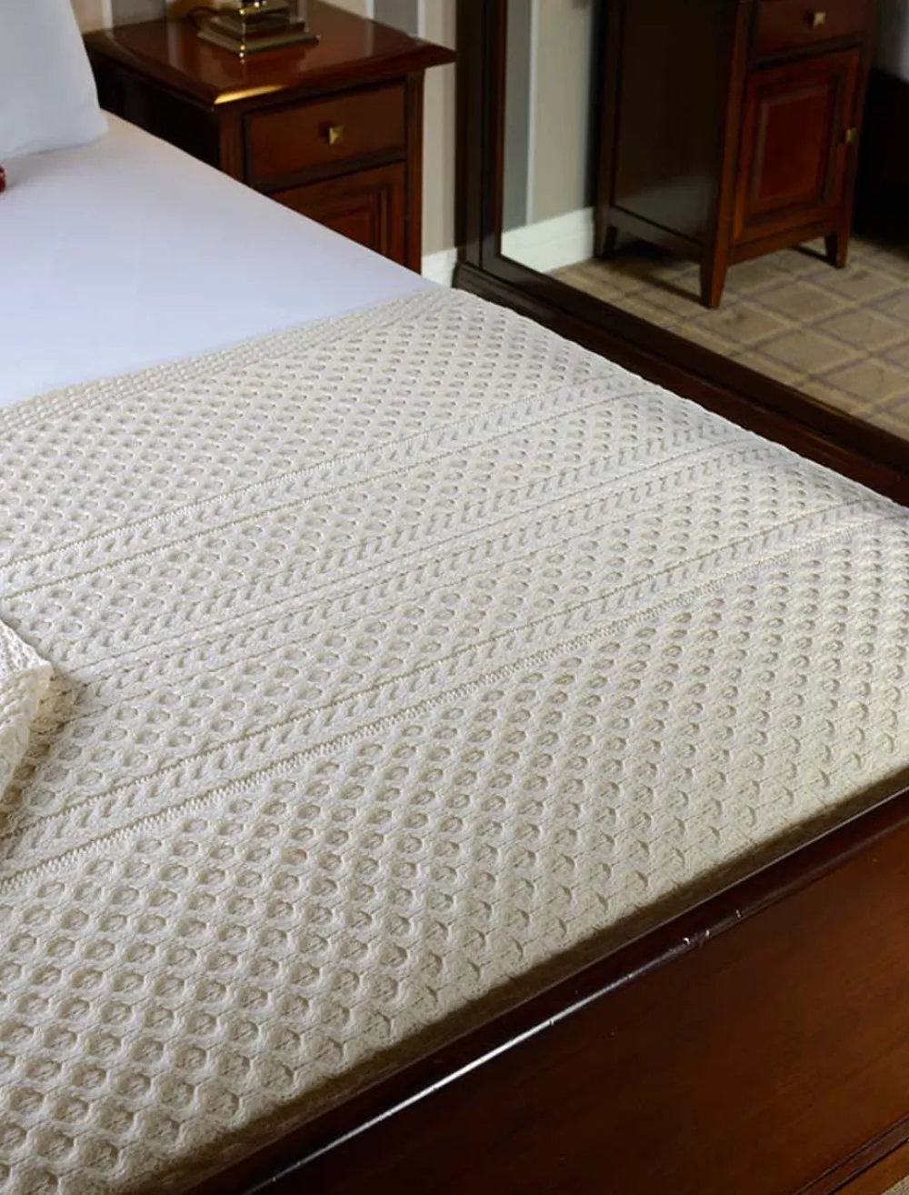 Glenaran Clan Throws^Mc Loughlin Clan Aran Throw