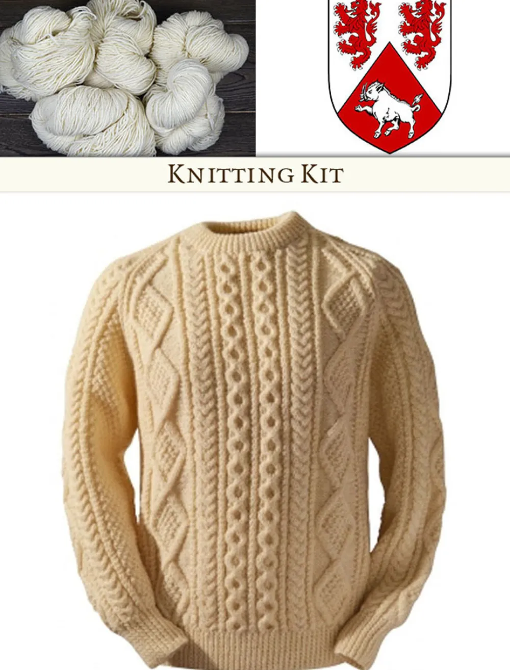Glenaran Clan Knitting Patterns And Kits^Cassidy Knitting Kit