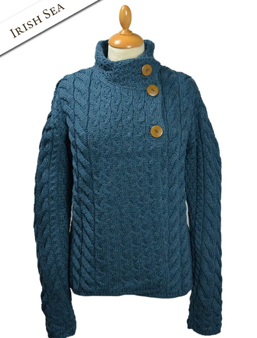 Glenaran Cardigans, Jackets & Coatigans^Super Soft Trellis and Cable Cardigan