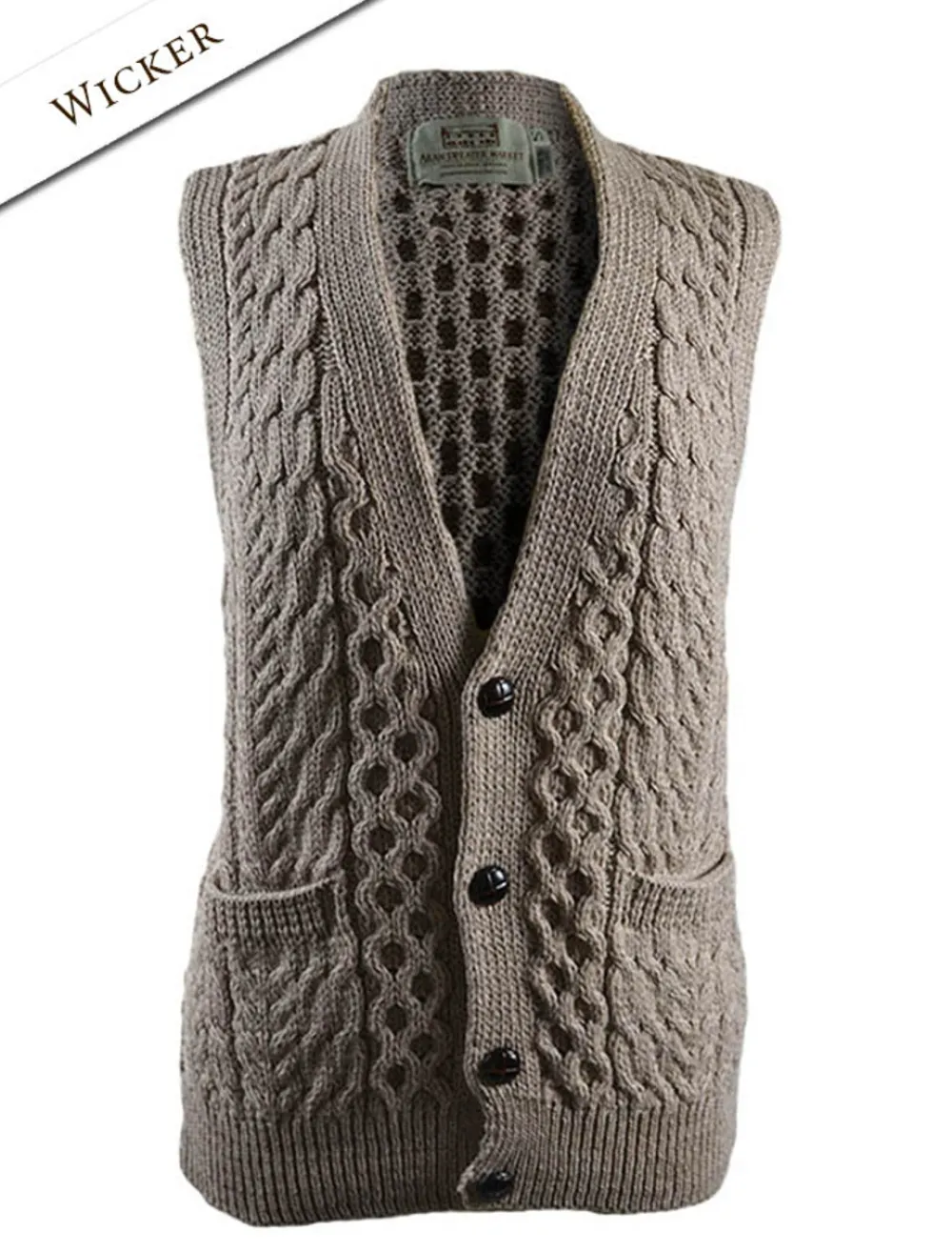 Glenaran Cardigans, Jackets & Coatigans^Women's V-Neck Waistcoat
