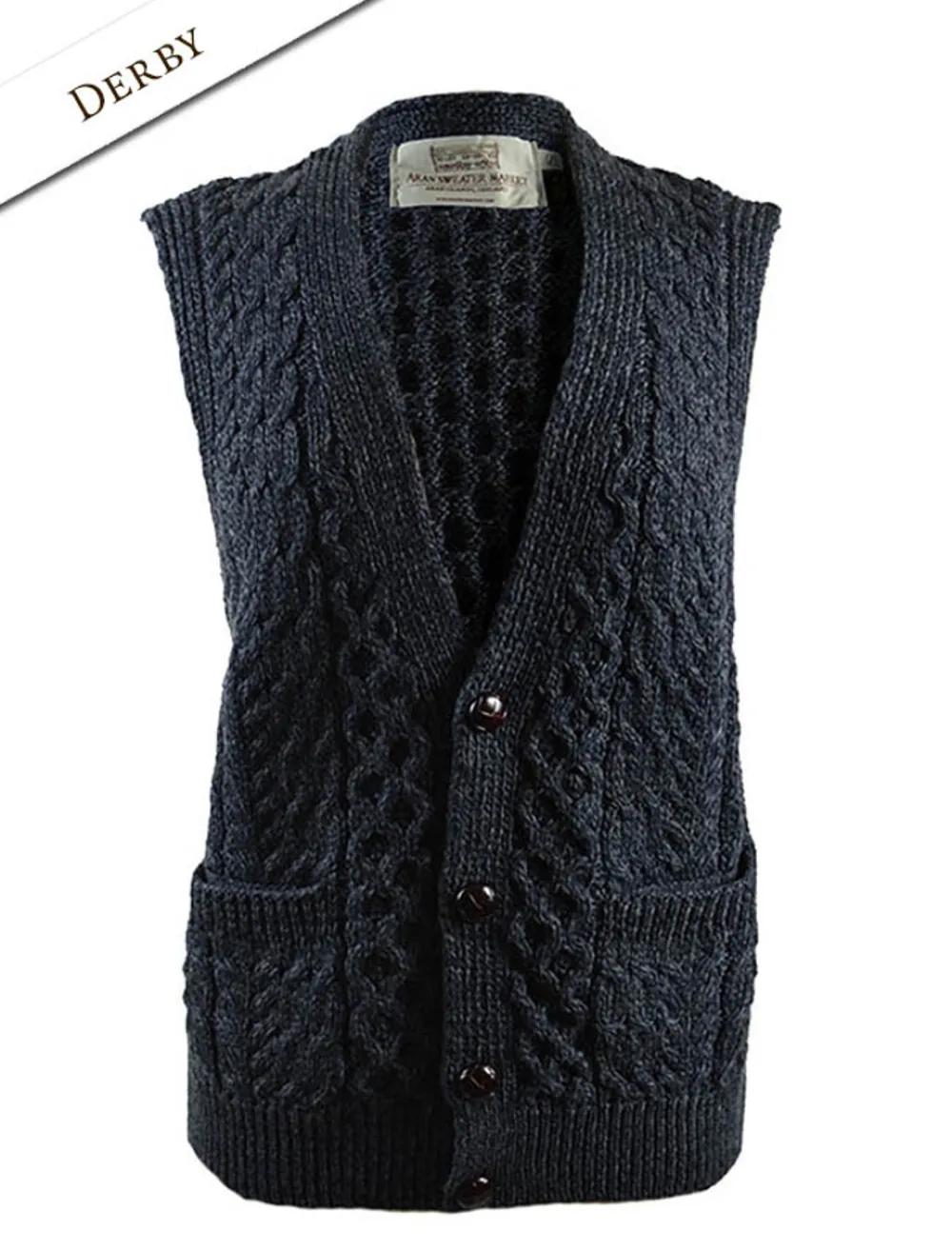 Glenaran Cardigans, Jackets & Coatigans^Women's V-Neck Waistcoat