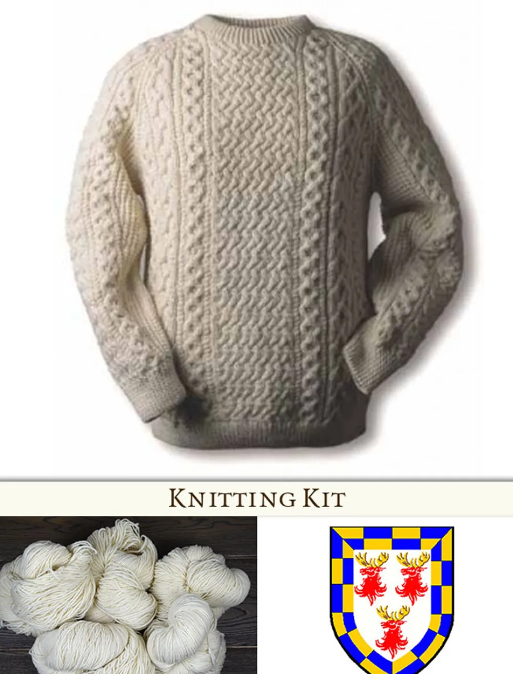 Glenaran Clan Knitting Patterns And Kits^Doyle Knitting Kit