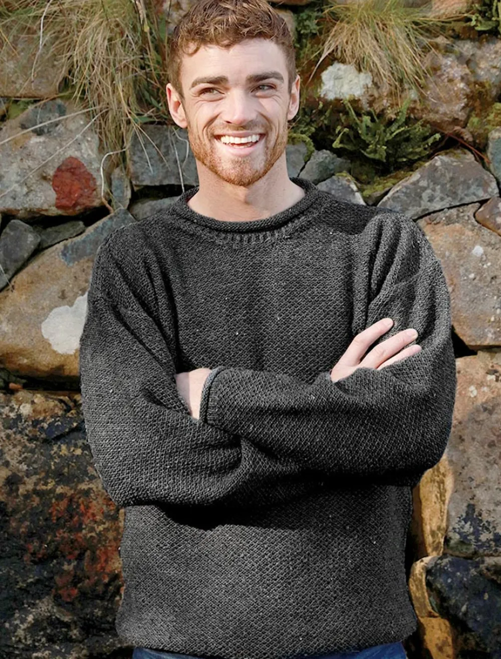 Glenaran Sweaters^Merino Roll Neck Sweater