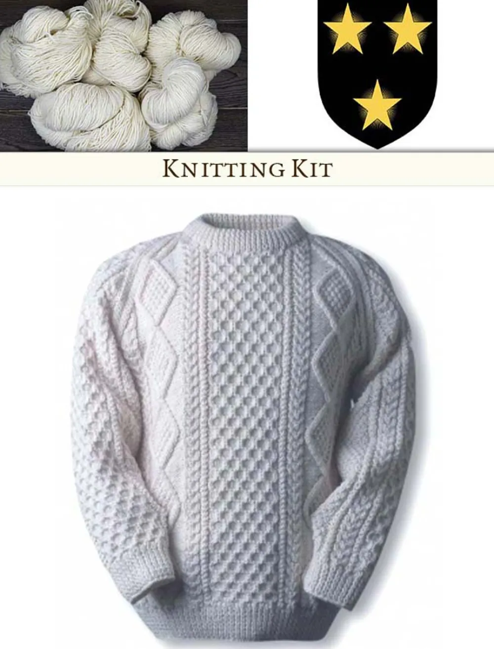 Glenaran Clan Knitting Patterns And Kits^Moran Knitting Kit