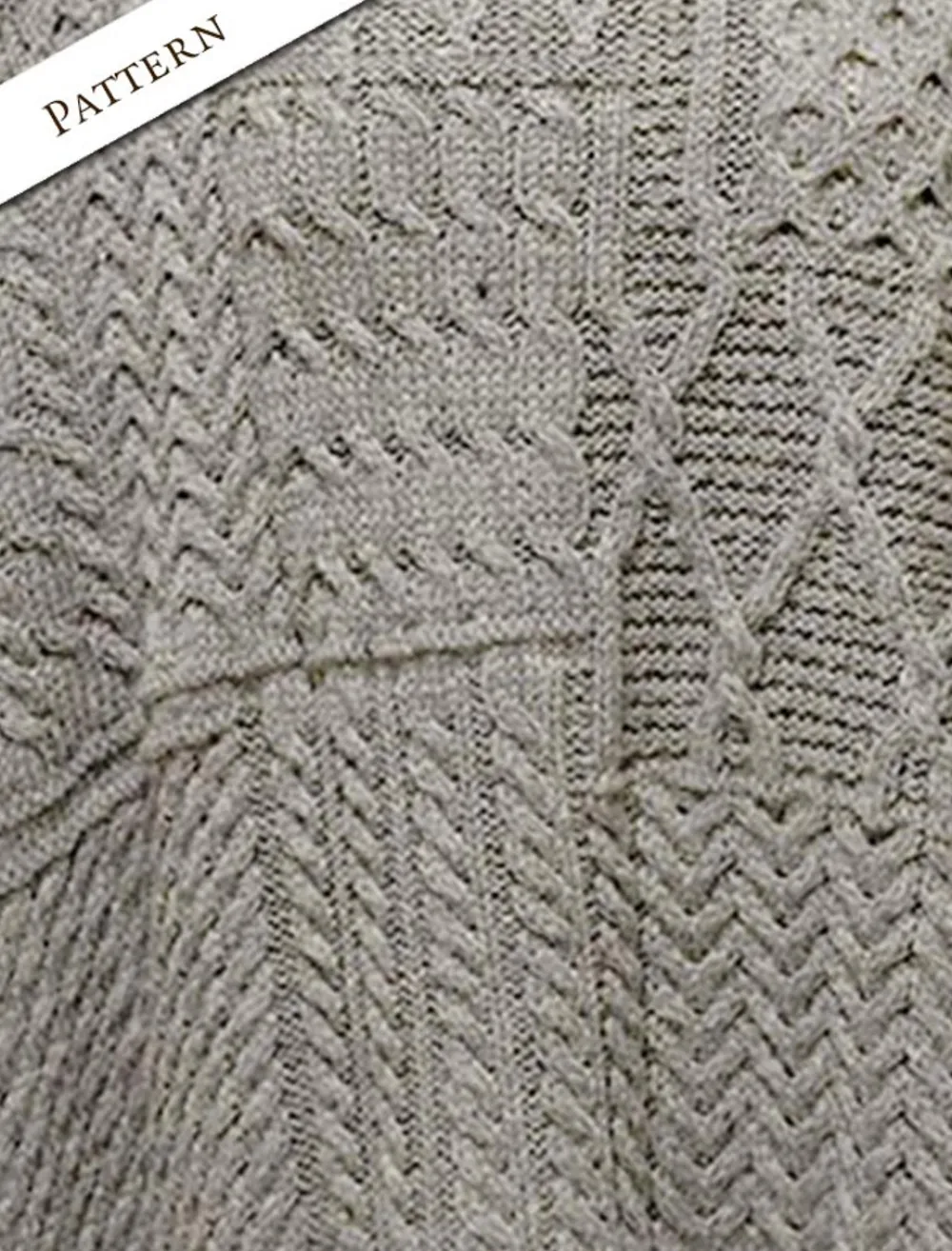 Glenaran Ponchos, Capes & Shawls^Merino Wool Patchwork Poncho with Collar