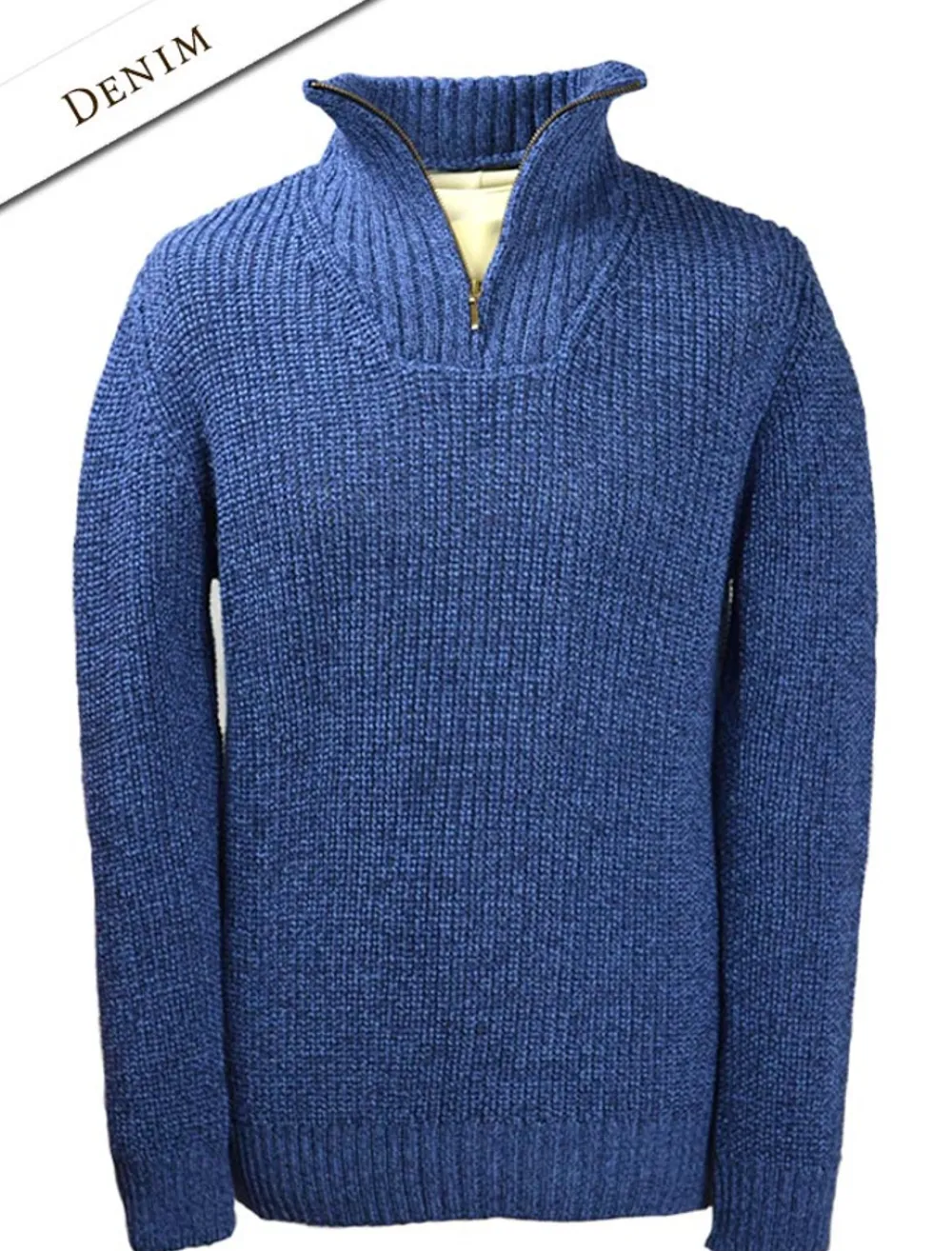 Glenaran Sweaters^Ribbed Merino Troyer