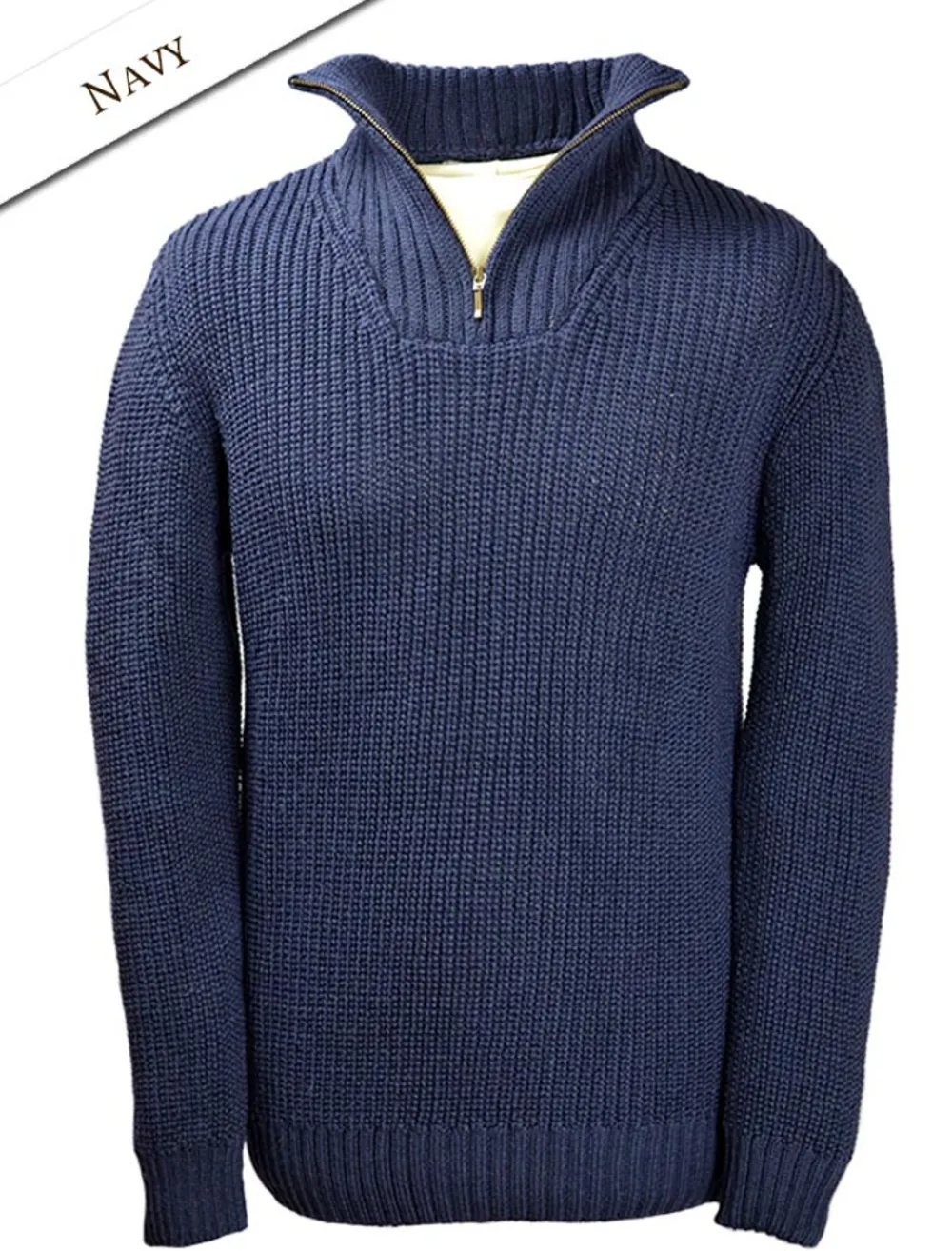 Glenaran Sweaters^Ribbed Merino Troyer