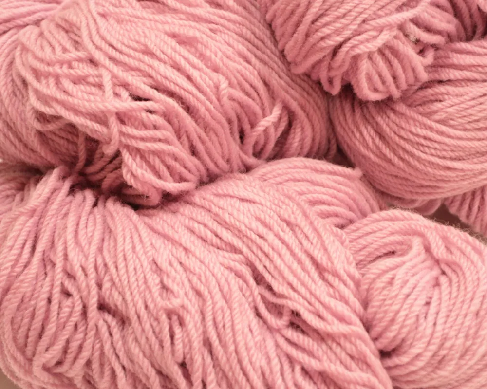 Glenaran Aran Wool^Aran Wool Knitting Hanks - Dusty Pink