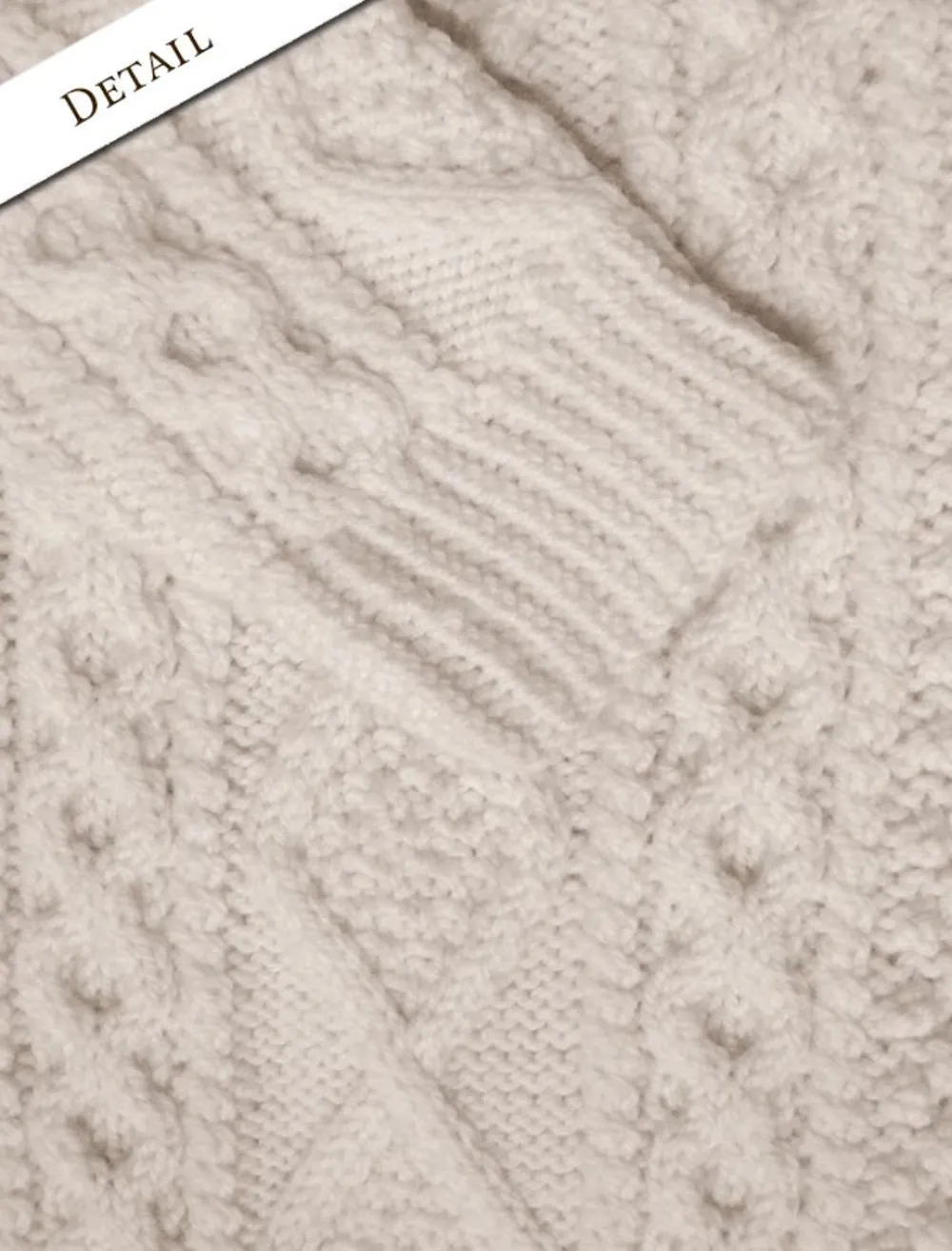 Glenaran Cardigans, Jackets & Coatigans^Premium Handknit Merino Lumber Jacket