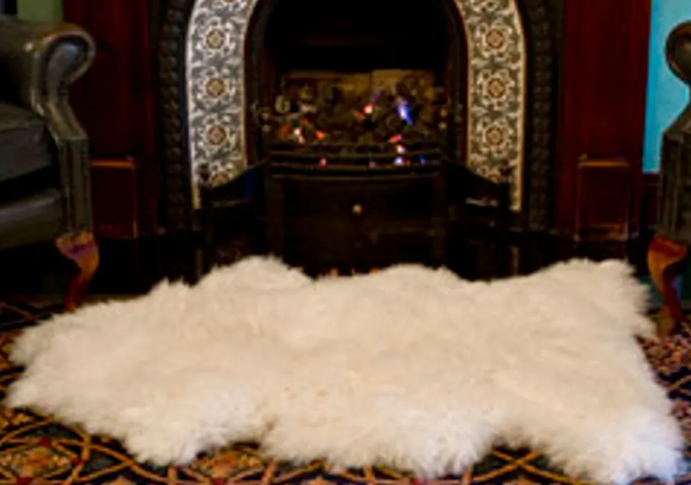 Glenaran Sheepskin Rugs^Deep Pile Sheepskin Rug