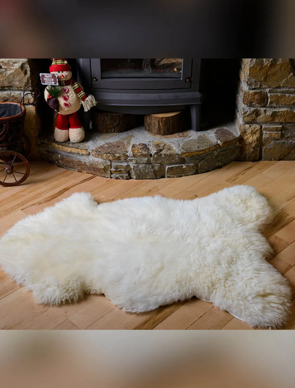 Glenaran Sheepskin Rugs^Deep Pile Sheepskin Rug