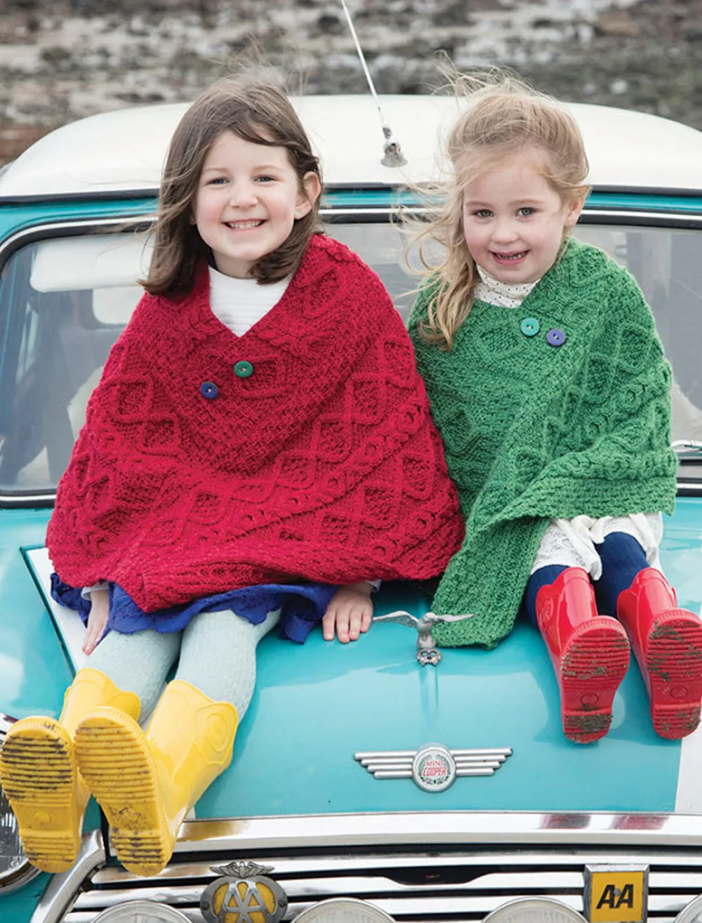 Glenaran Sweaters, Cardigans & Jackets^Kids Aran Poncho