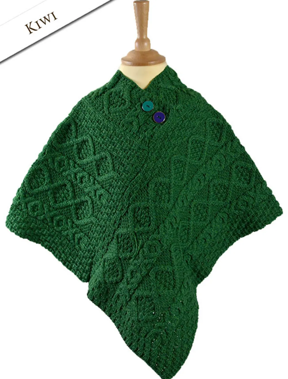 Glenaran Sweaters, Cardigans & Jackets^Kids Aran Poncho