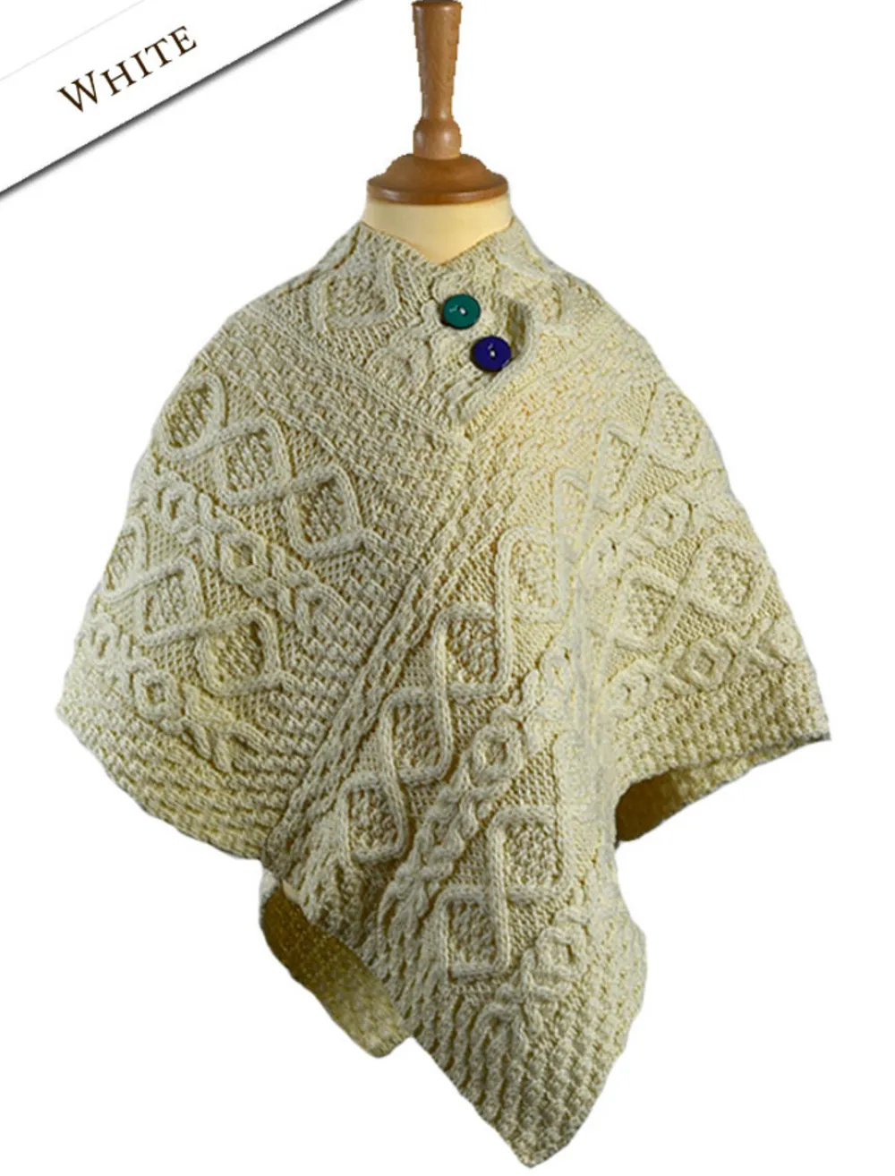 Glenaran Sweaters, Cardigans & Jackets^Kids Aran Poncho