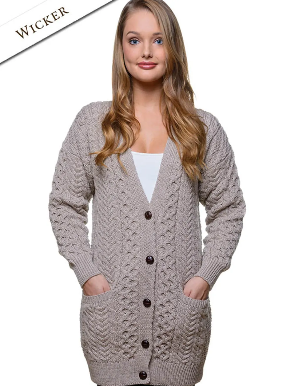 Glenaran Cardigans, Jackets & Coatigans^Women's Boyfriend Merino Wool Cardigan