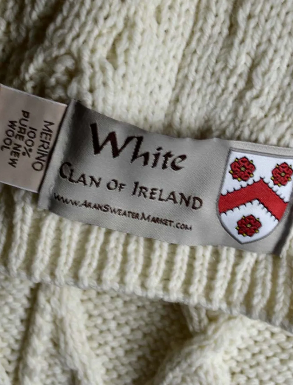Glenaran Clan Scarves^White Clan Scarf