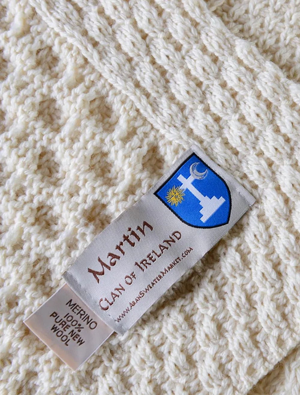 Glenaran Clan Throws^Martin Clan Aran Throw