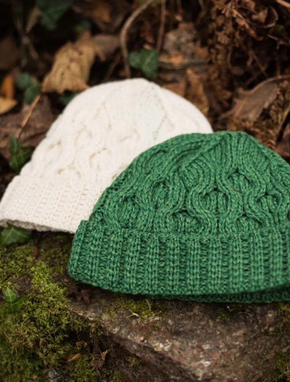 Glenaran Irish Wool Hats|Caps & Hats^Merino Wool Cable Knit Hat