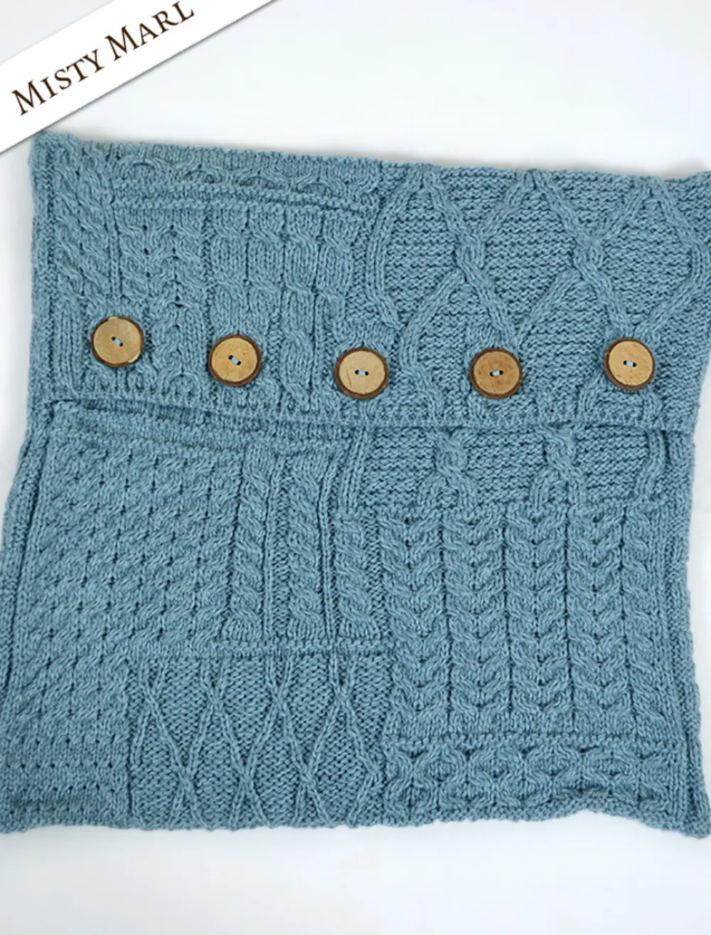 Glenaran Aran Design Homeware^Aran-Knit Cushion Cover