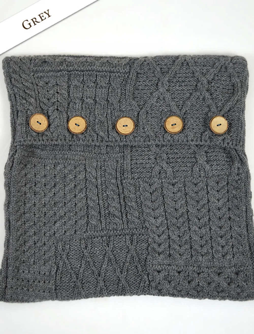 Glenaran Aran Design Homeware^Aran-Knit Cushion Cover