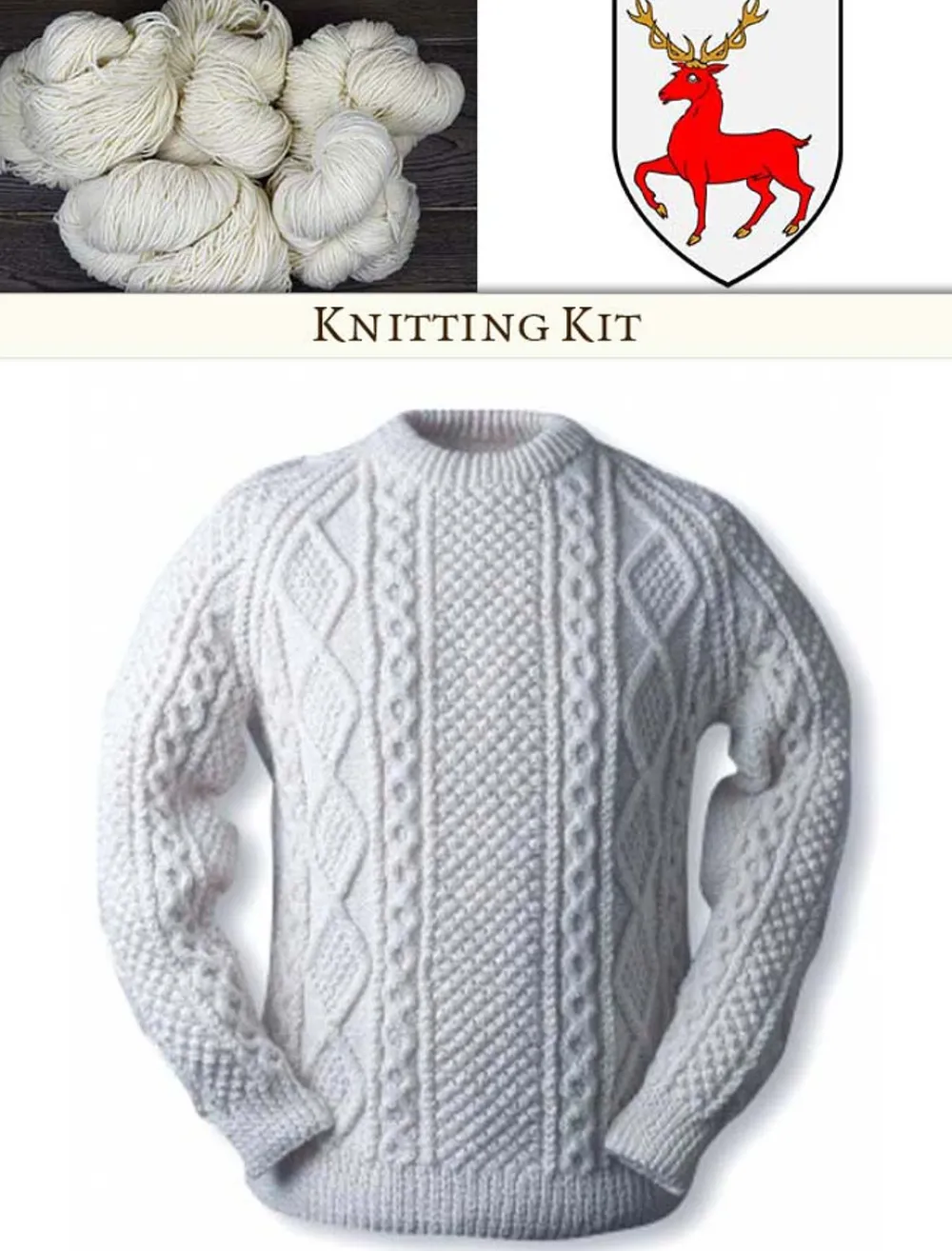 Glenaran Clan Knitting Patterns And Kits^Mc Carthy Knitting Kit
