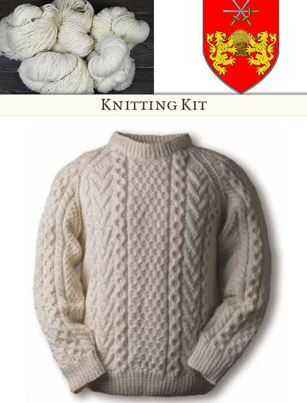 Glenaran Clan Knitting Patterns And Kits^Brennan Knitting Kit