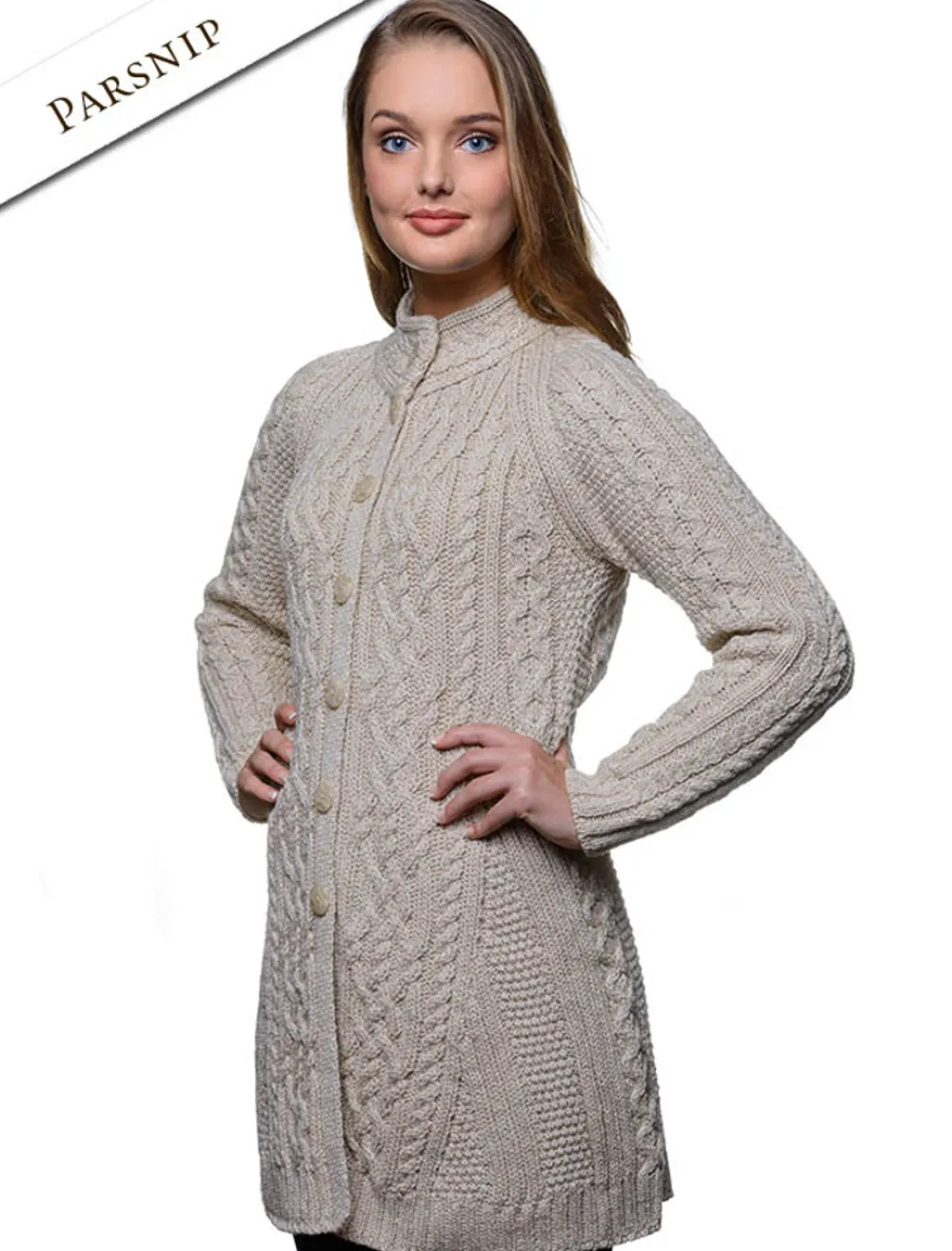 Glenaran Cardigans, Jackets & Coatigans^Merino Wool Flared Coat