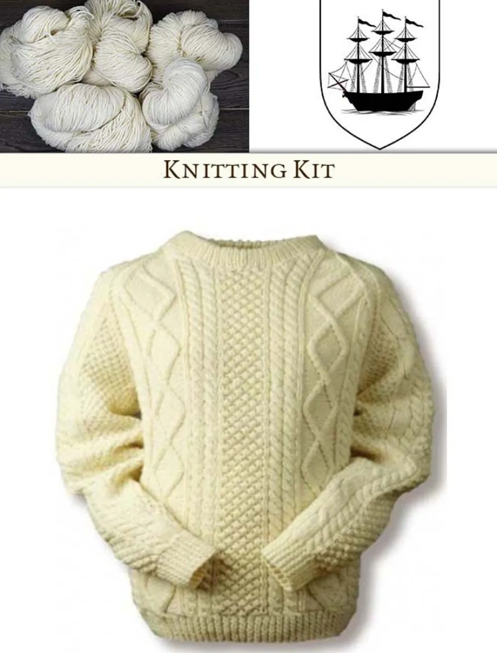 Glenaran Clan Knitting Patterns And Kits^O'Driscoll Knitting Kit
