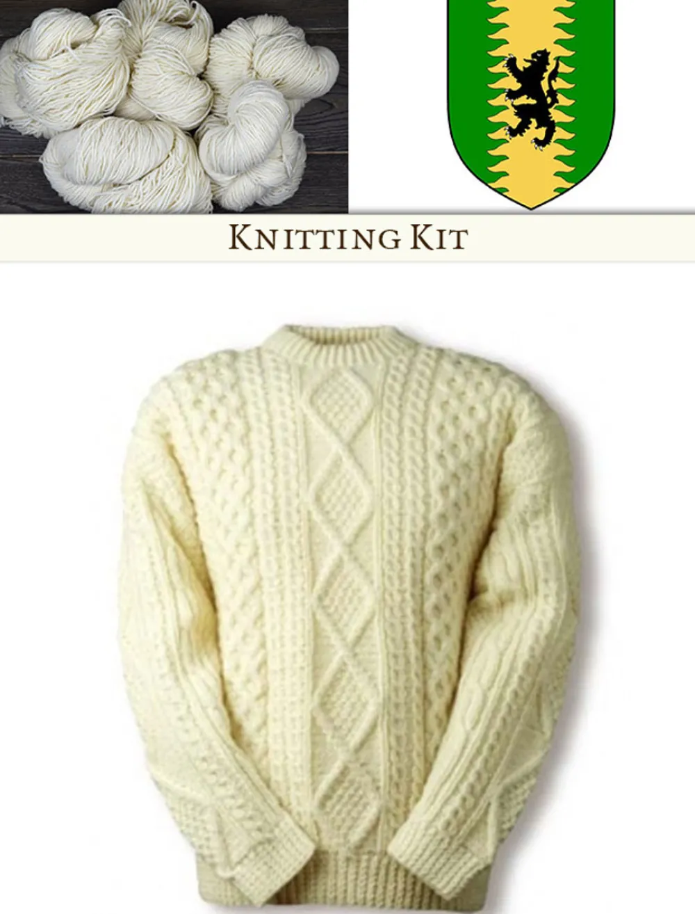 Glenaran Clan Knitting Patterns And Kits^O'Hara Knitting Kit
