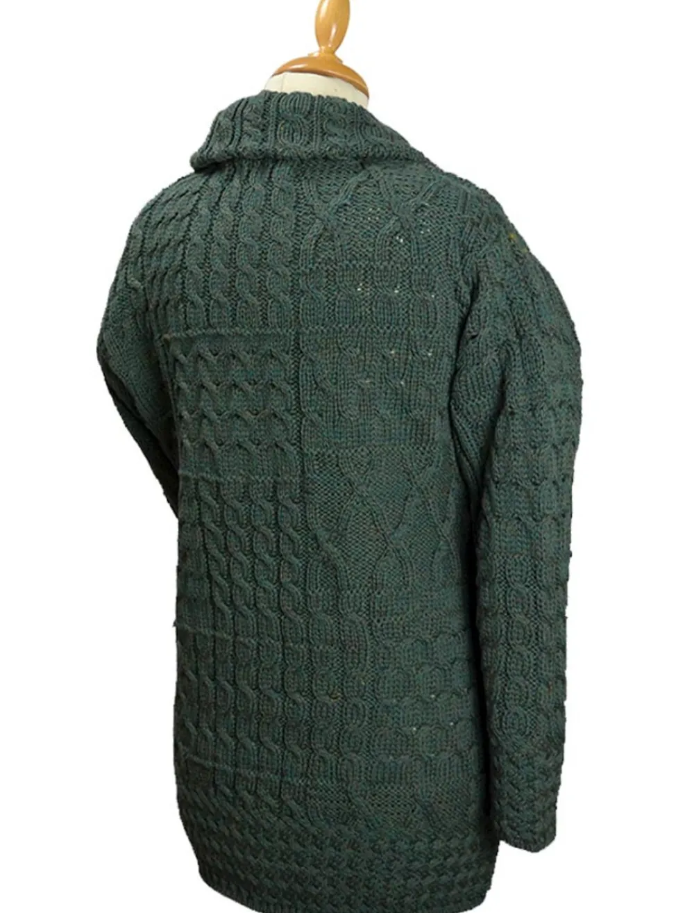 Glenaran Cardigans, Jackets & Coatigans^Button-Down Patchwork Cardigan