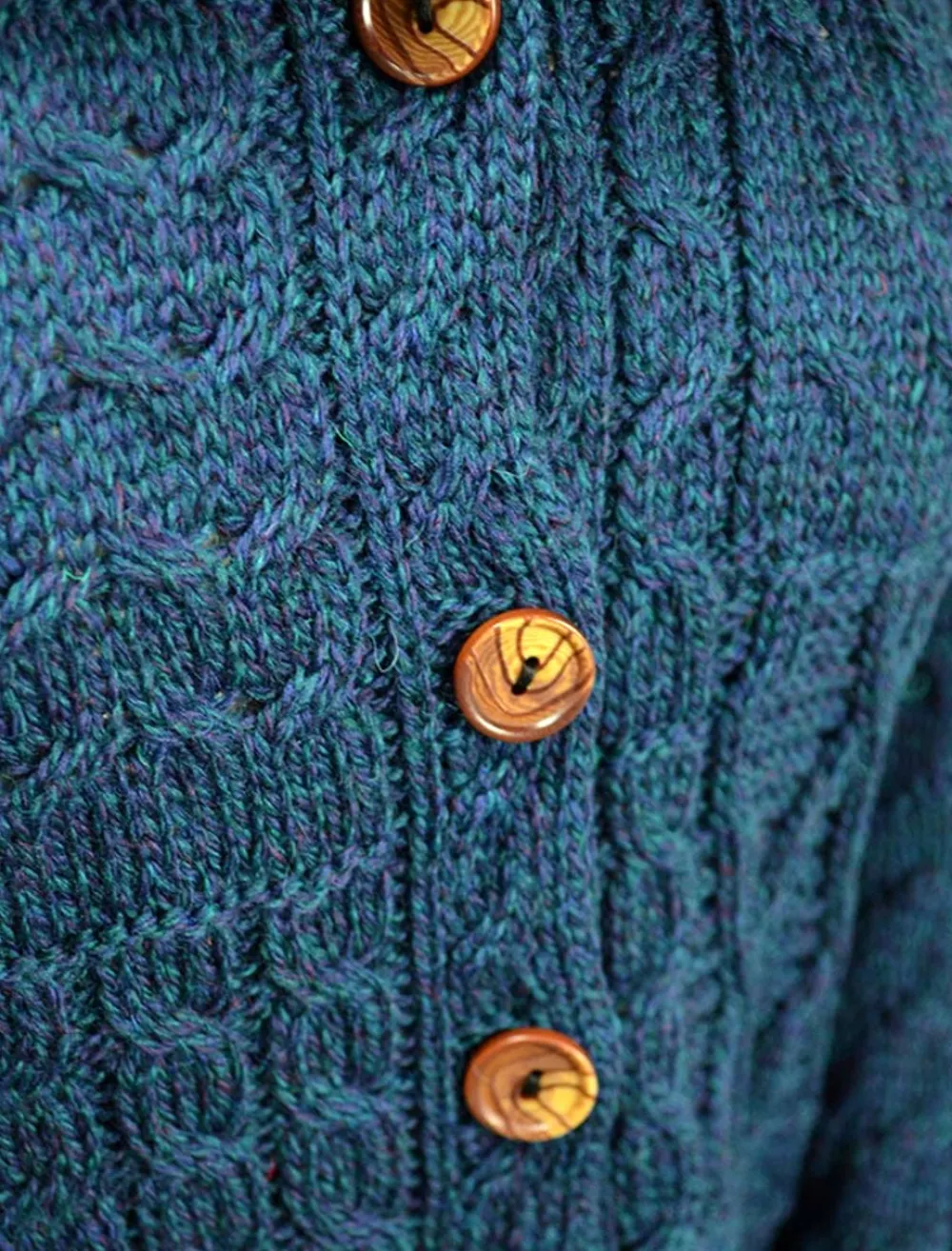 Glenaran Cardigans, Jackets & Coatigans^Button-Down Patchwork Cardigan