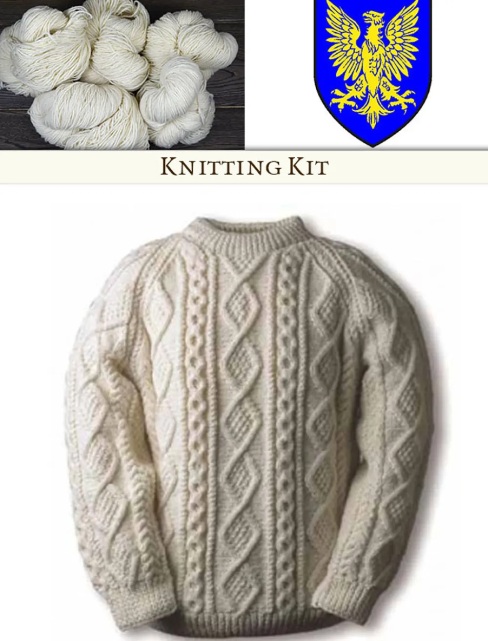 Glenaran Clan Knitting Patterns And Kits^Dunne Knitting Kit