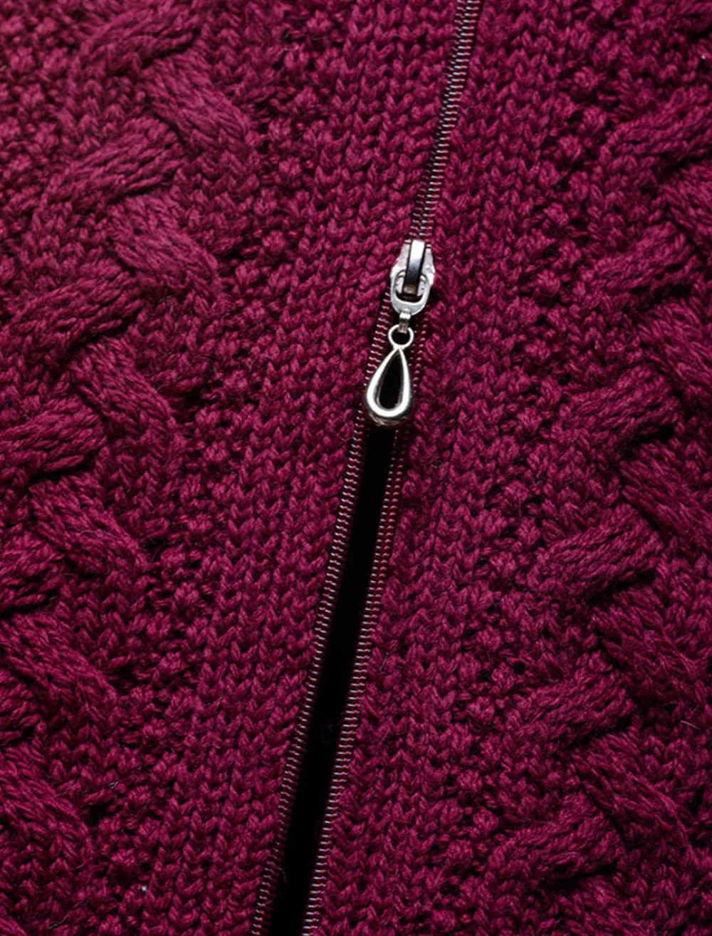 Glenaran Cardigans, Jackets & Coatigans^Double Collar Merino Aran Coat