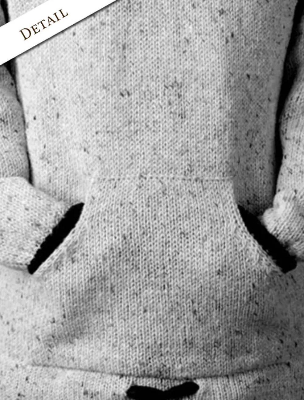 Glenaran Sweaters^Wool Hoodie with Pouch Pocket