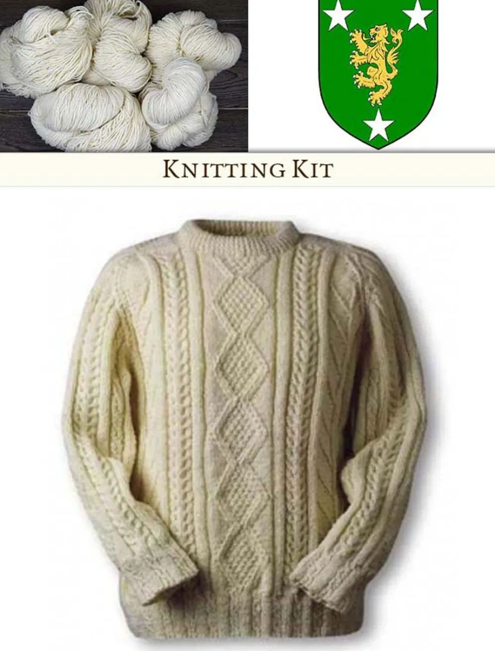 Glenaran Clan Knitting Patterns And Kits^Malone Knitting Kit
