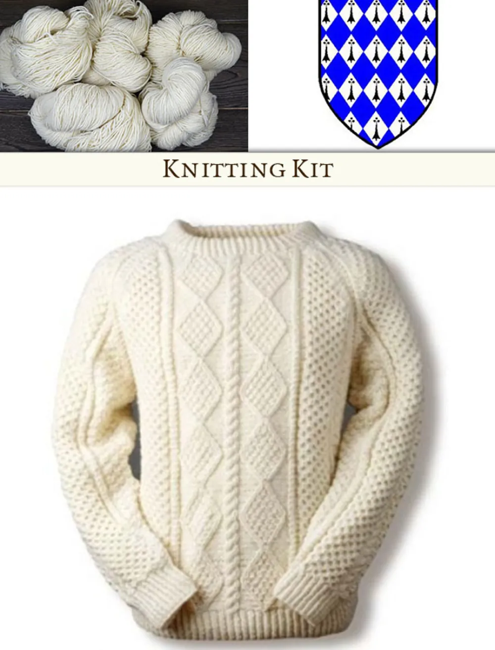 Glenaran Clan Knitting Patterns And Kits^Cronin Knitting Kit