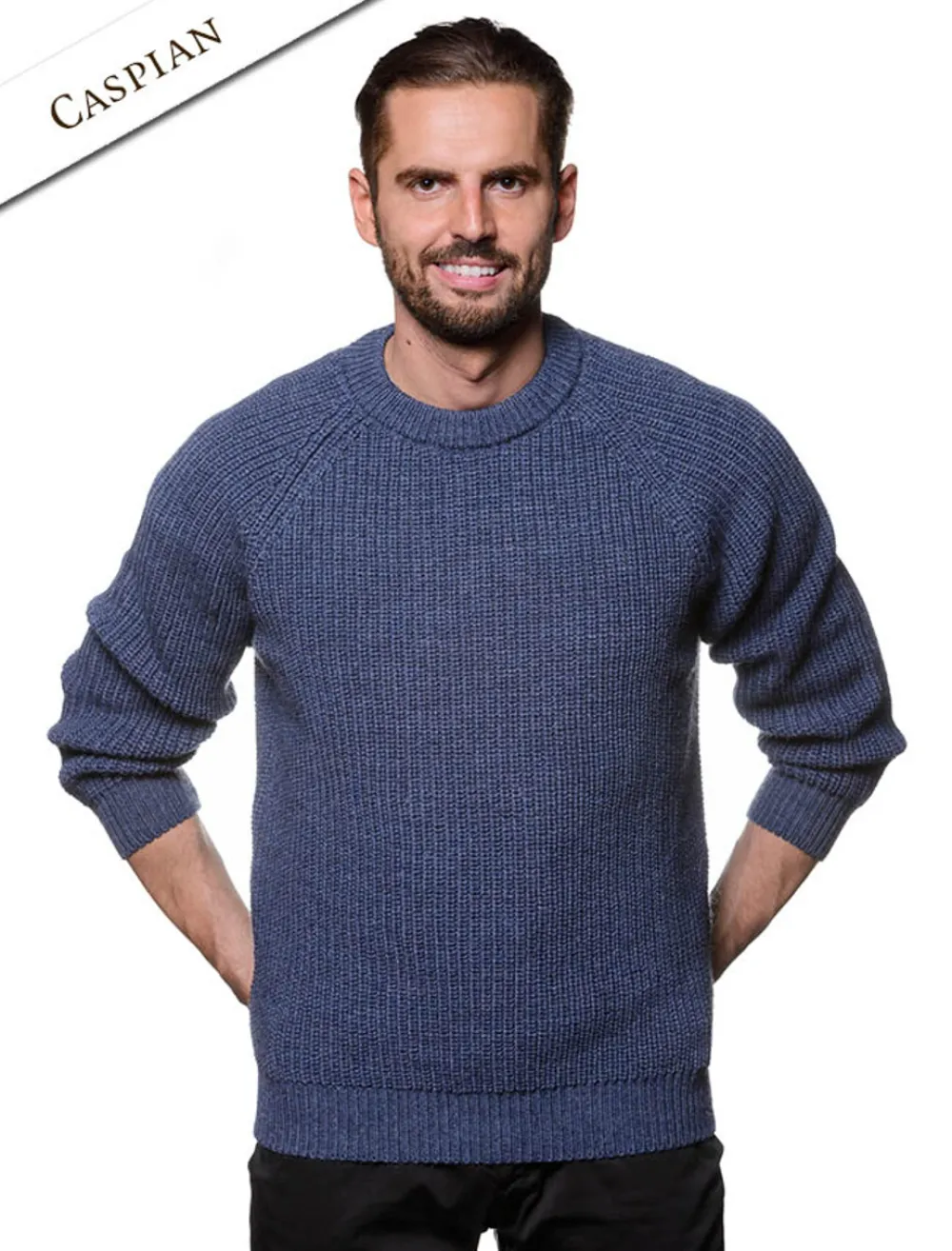 Glenaran Sweaters^Irish Fishermans Ribbed Sweater